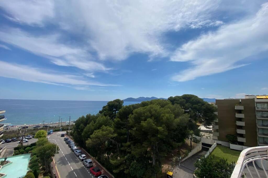 C060-Bel Appartement Avec Vue Mer - Picaud Cannes Luaran gambar