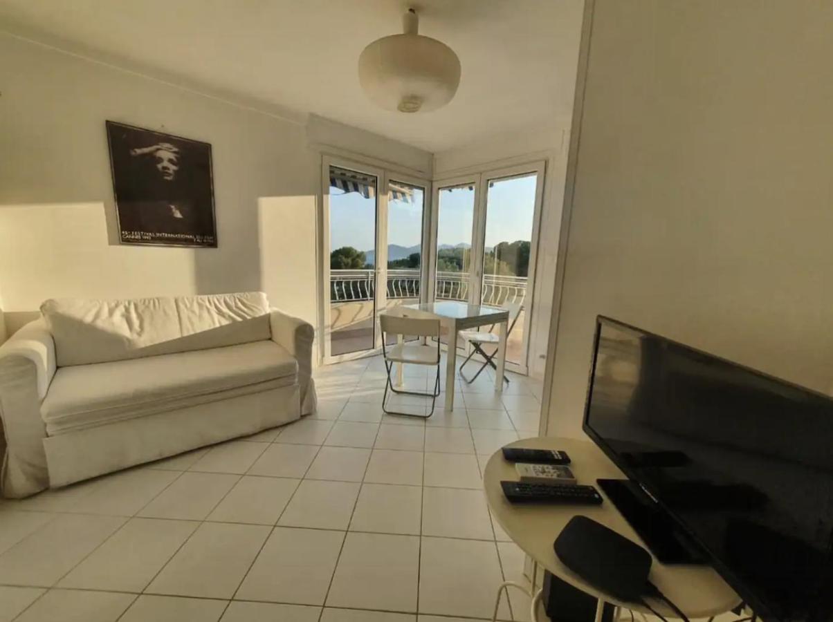 C060-Bel Appartement Avec Vue Mer - Picaud Cannes Luaran gambar
